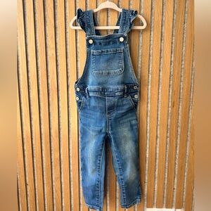 Baby Gap Girls Classic Blue Denim Overalls